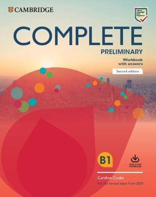 Complete Preliminary Workbook with Answers with Audio Download - Caroline Cooke