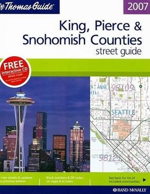 The Thomas Guide King, Pierce & Snohomish Counties Street Guide - 