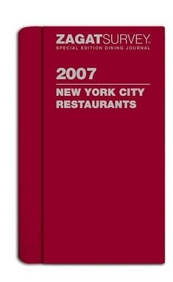 Zagat New York City Restaurants Dining Journal - 