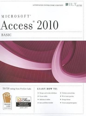 Microsoft Access 2010: Basic - Don Tremblay