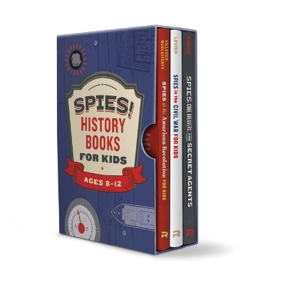 Spies! History Books for Kids 3 Book Box Set - Rockridge Press