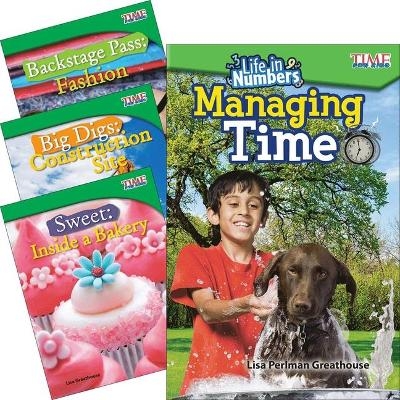 Time for Kids Math Grade 3: 4-Book Set -  Multiple Authors