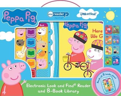 Peppa Pig: Me Reader Jr Electronic Look and Find Reader and 8-Book Library Sound Book Set - Publisher Susan Rich Brooke