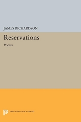 Reservations - James Richardson