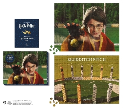 Harry Potter Quidditch Match 2-in-1 Double-Sided 1000-Piece Puzzle - Donald Lemke