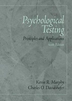 Psycholgcl Testg - Kevin R Murphy, Charles O Davidshofer