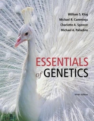 Essentials of Genetics Plus Mastering Genetics with Etext -- Access Card Package - William S Klug, Michael R Cummings, Charlotte A Spencer, Michael A Palladino