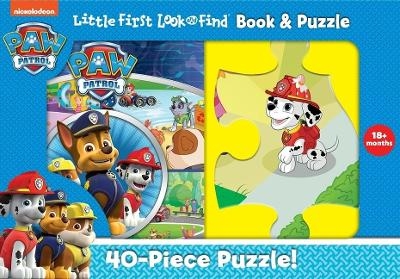 Nickelodeon Paw Patrol: Little First Look and Find Book & Puzzle -  Pi Kids