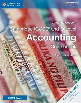 Cambridge IGCSE® and O Level Accounting Coursebook with Digital Access (2 Years) 2 Ed - Catherine Coucom