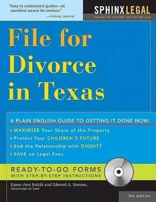 File for Divorce in Texas - Karen Ann Rolcik, Atty Edward A Haman