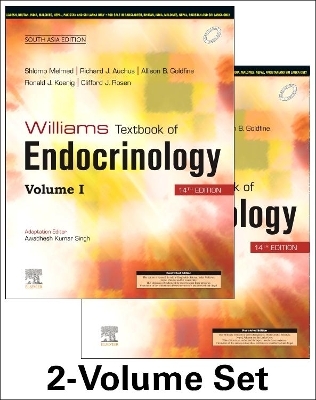 Williams Textbook of Endocrinology, 14 Edition: South Asia Edition, 2 Vol SET - Shlomo Melmed, Ronald Koenig, Clifford J. Rosen, Richard J. Auchus, Allison B. Goldfine