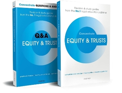 Equity & Trusts Revision Concentrate Pack - Rosalind Malcolm, Iain McDonald, Anne Street