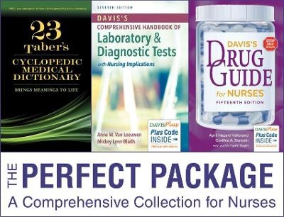 Pkg: Tabers 23e Index, Vallerand Drug Guide 15e & Van Leeuwen Hnbk Lab & Dx Tests 7e -  F.A. Davis Company