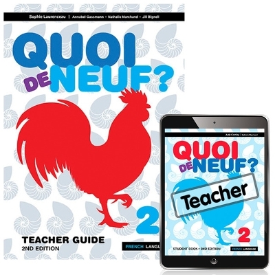 Quoi de Neuf ? 2 Teacher Pack (Teacher Guide book, Teacher eBook and audio download) - Sophie Laurenceau, Annabel Gassmann, Nathalie Marchand, Jill Bignell, Philippe Vallantin