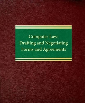 Computer Law - Richard Raysman, Peter Brown