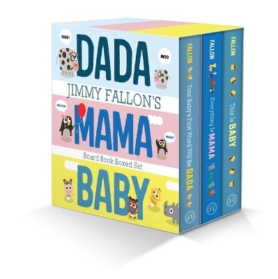 Jimmy Fallon's Dada, Mama, and Baby Board Book Boxed Set - Jimmy Fallon