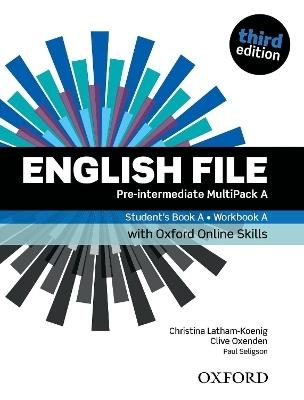 English File: Pre-Intermediate: Student's Book/Workbook MultiPack A with Oxford Online Skills