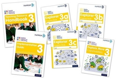 Numicon: Number, Pattern and Calculating 3 Easy Buy Pack - TONY WING, Romey Tacon, Ruth Atkinson, Jayne Campling