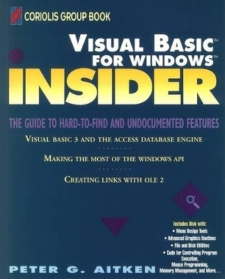 Visual Basic 2 INSIDER - Peter G. Aitken