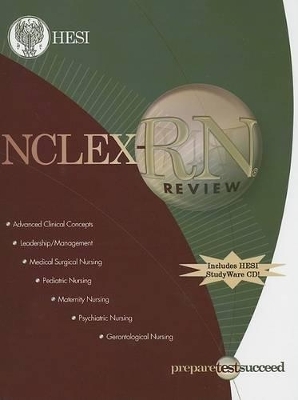 Nclex-Rn(r) Review Manual with Studyware CD-ROM -  Hesi