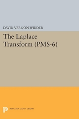 Laplace Transform -  David Vernon Widder