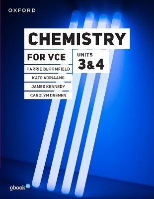 Chemistry for VCE Units 3 & 4 Student Book+obook pro -  BLOOMFIELD,  Adriaans,  Kennedy,  Drenen