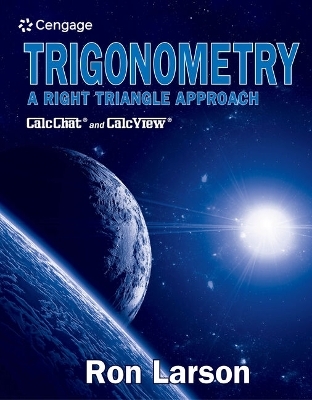 Bundle: Trigonometry: A Right Triangle Approach, 1st + Webassign, Single-Term Printed Access Card - Ron Larson