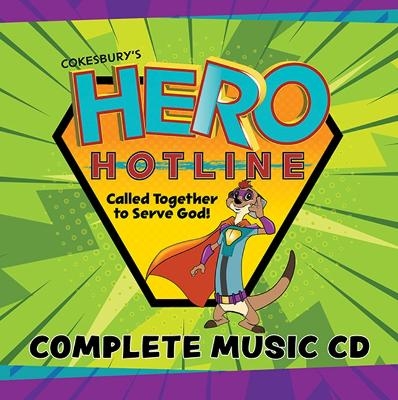 Vacation Bible School (Vbs) Hero Hotline Complete Music CD -  Cokesbury