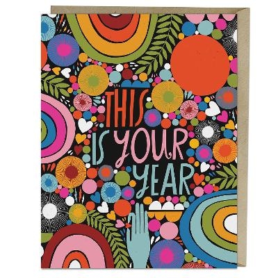 6-Pack Em & Friends This Is Your Year Birthday Greeting Cards - 