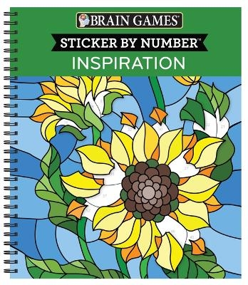 Brain Games - Sticker by Number: Inspiration -  Publications International Ltd,  New Seasons,  Brain Games