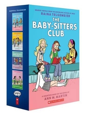 The Baby-Sitters Club Graphic Novels #1-4: A Graphix Collection: Full Color Edition - Ann M Martin, Raina Telgemeier