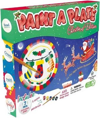 Paint a Plate Christmas Edition -  Igloobooks