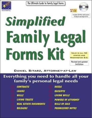 Simplified Family Legal Forms Kit - Daniel Sitarz