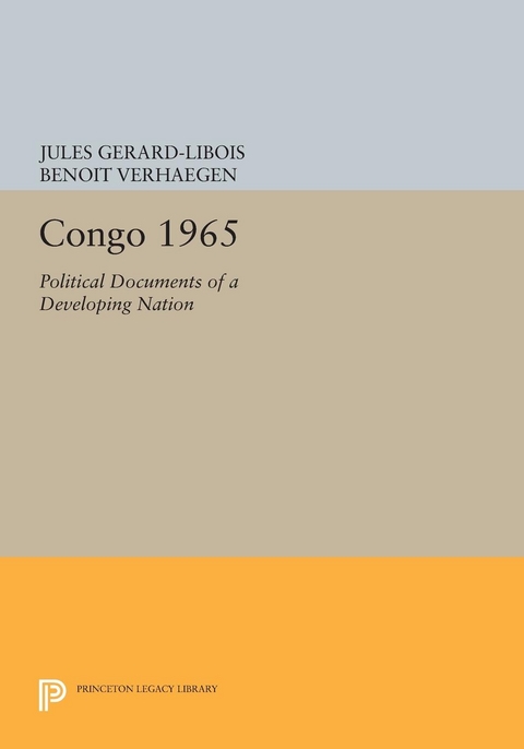 Congo 1965 -  Jules Gerard-Libois,  Benoit Verhaegen