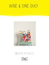 Sew Cute to Carry - Wine and Dine Duo -  Melanie McNeice