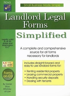 Landlord Legal Forms Simplified - Daniel Sitarz