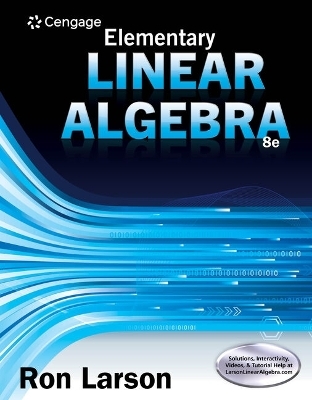 Bundle: Elementary Linear Algebra, 8th + Student Solutions Manual - Ron Larson