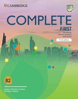 Complete First Workbook without Answers with Audio - Jacopo D'Andria Ursoleo