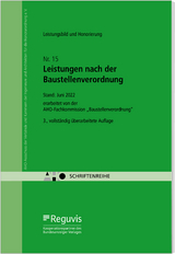 Leistungsbild und Honorierung - Leistungen nach der Baustellenverordnung