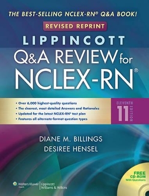 Billings Q&A Review 11E Revised Reprint + NCLEX 10,000 (12 Month Access) Package -  Lippincott Williams &  Wilkins