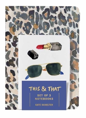 This & That Notebooks (Set of 3) by Kate Schelter - Kate Schelter