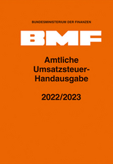 Amtliche Umsatzsteuer-Handausgabe 2022/2023 - 