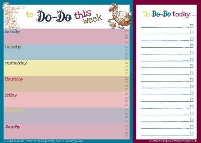 The Dodo Pad Daily To Do-Do A4 Listpad - Classic - Lord Dodo