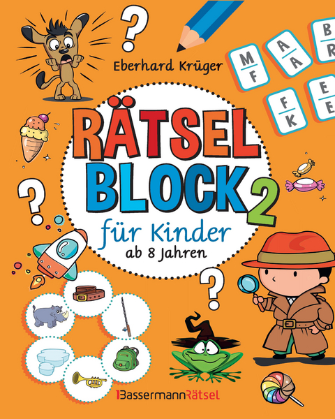 Rätselblock 2 für Kinder ab 8 Jahren (5 Exemplare à 3,99) - Eberhard Krüger