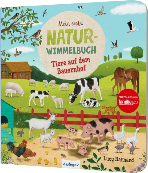 Mein erstes Natur-Wimmelbuch: Tiere auf dem Bauernhof - Sibylle Schumann