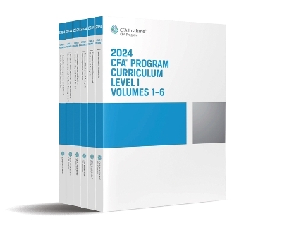 2024 CFA Program Curriculum Level I Box Set -  CFA Institute