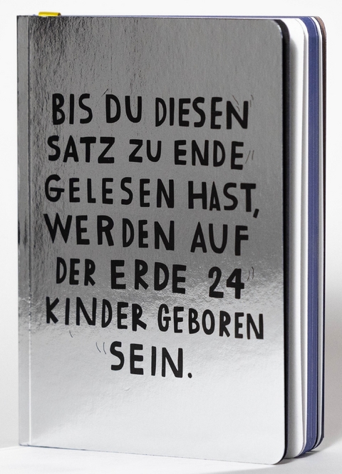 Jetzt. Bis Du diesen Satz zu Ende gelesen hast, werden auf der Erde 24 Kinder geboren sein. - David Böhm