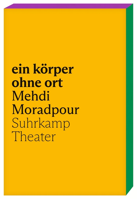 ein körper ohne ort - Mehdi Moradpour