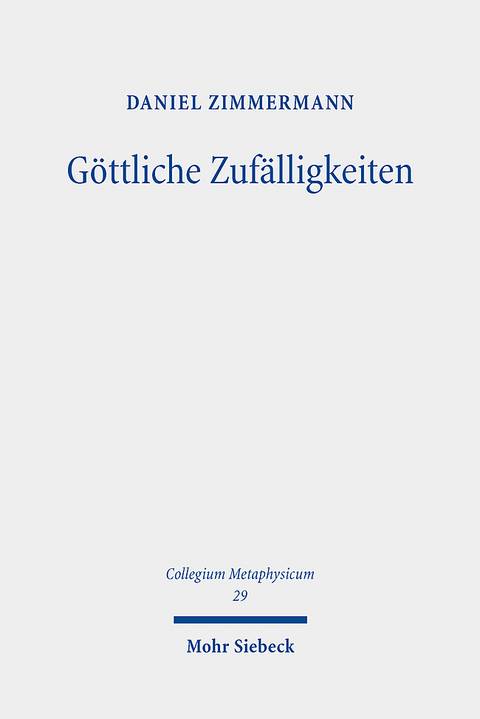 Göttliche Zufälligkeiten - Daniel Zimmermann