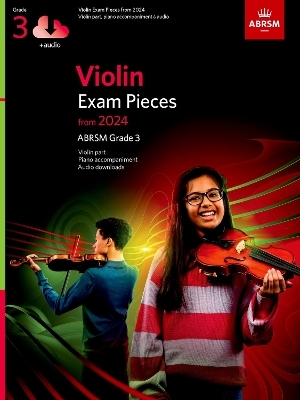 Violin Exam Pieces from 2024, ABRSM Grade 3, Violin Part, Piano Accompaniment & Audio -  ABRSM